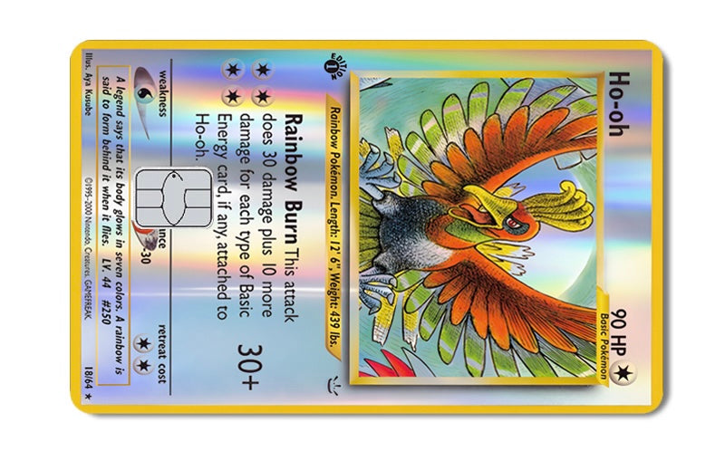 Pokémon VISA Card Skin (Holo)