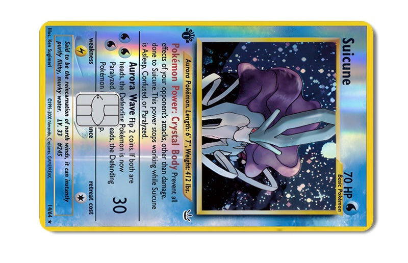 Pokémon VISA Card Skin (Holo)