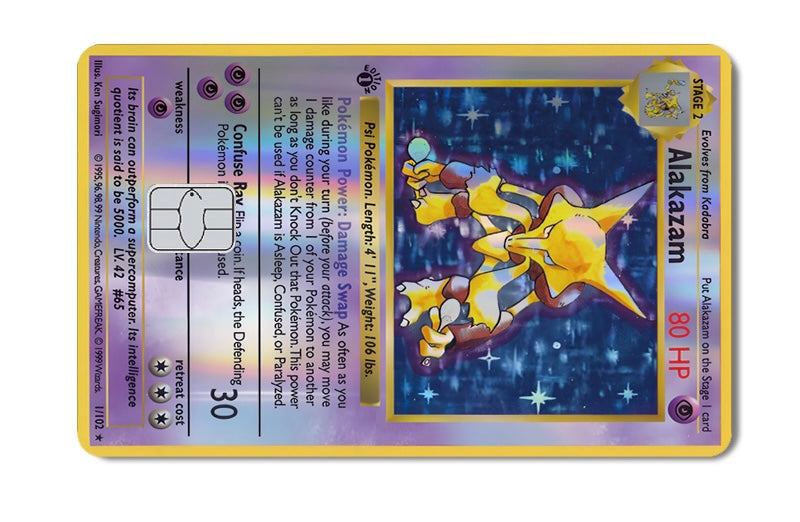 Pokémon VISA Card Skin (Holo)