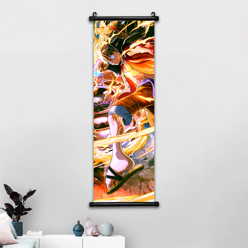One Piece Wall Scroll Poster