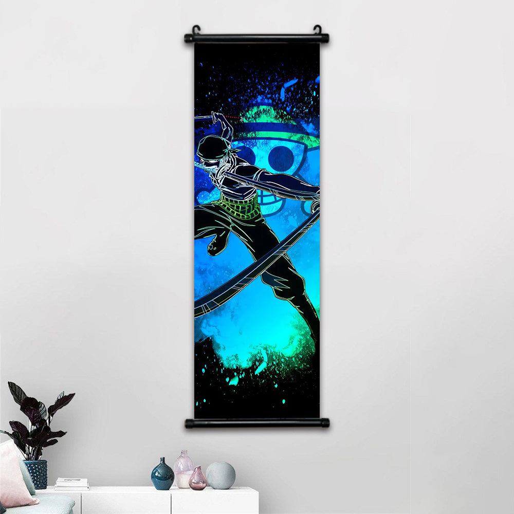 One Piece Wall Scroll Poster