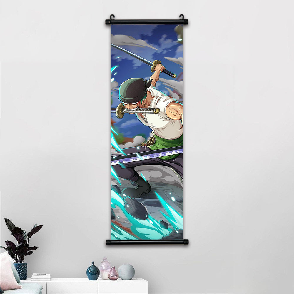 One Piece Wall Scroll Poster