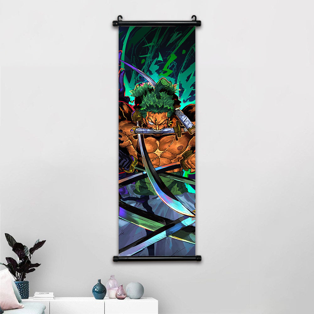 One Piece Wall Scroll Poster
