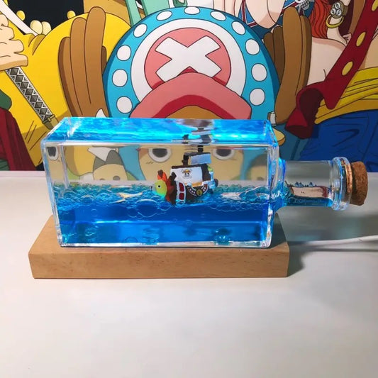 One Piece: Thousand Sunny Bottle / Going Merry Decor