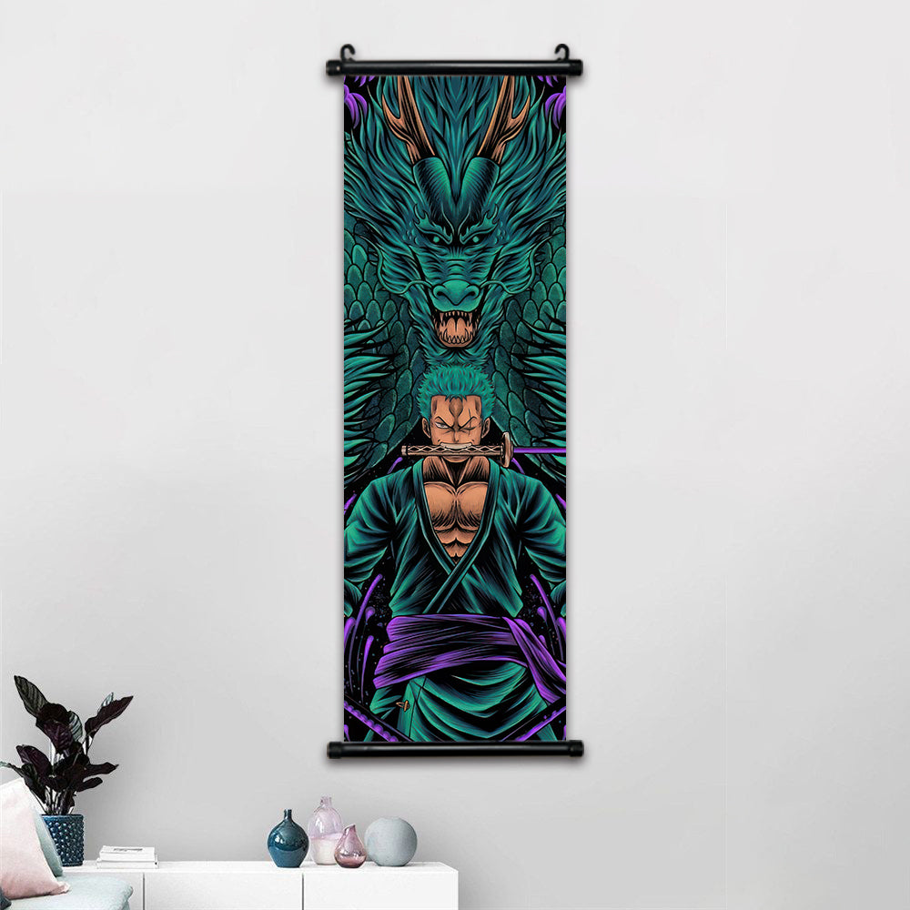 One Piece Wall Scroll Poster