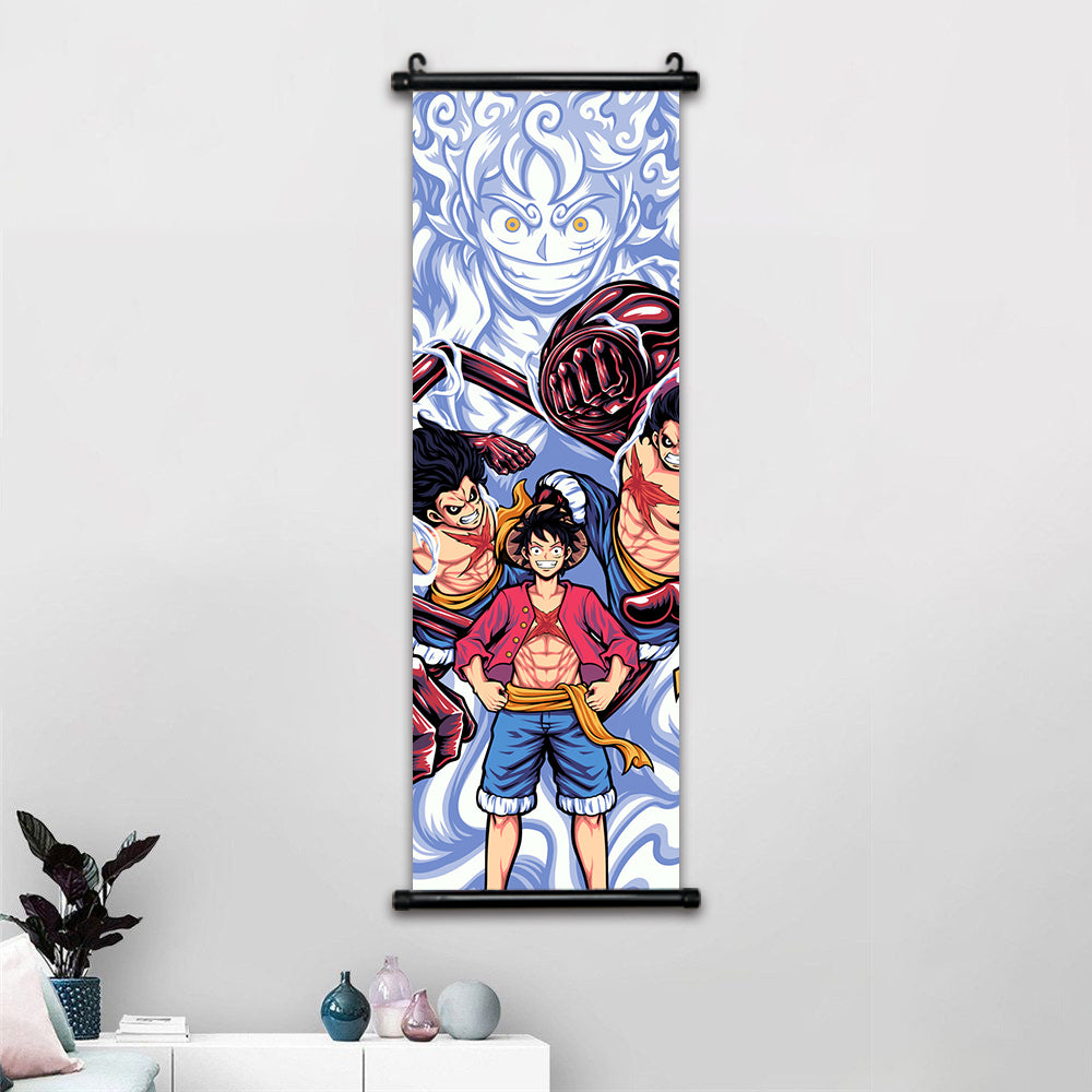 One Piece Wall Scroll Poster