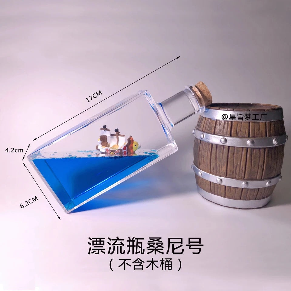 One Piece: Thousand Sunny Bottle / Going Merry Decor