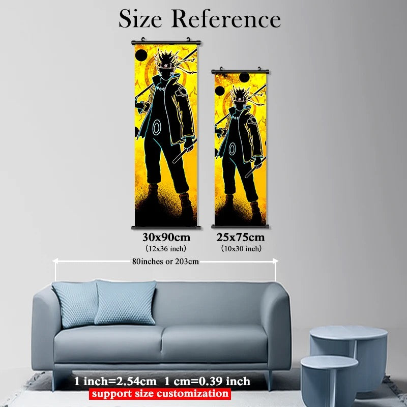 Naruto Shippuden Wall Scroll Poster