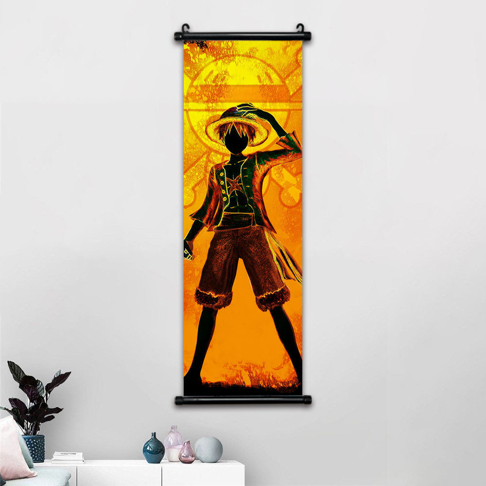 One Piece Wall Scroll Poster