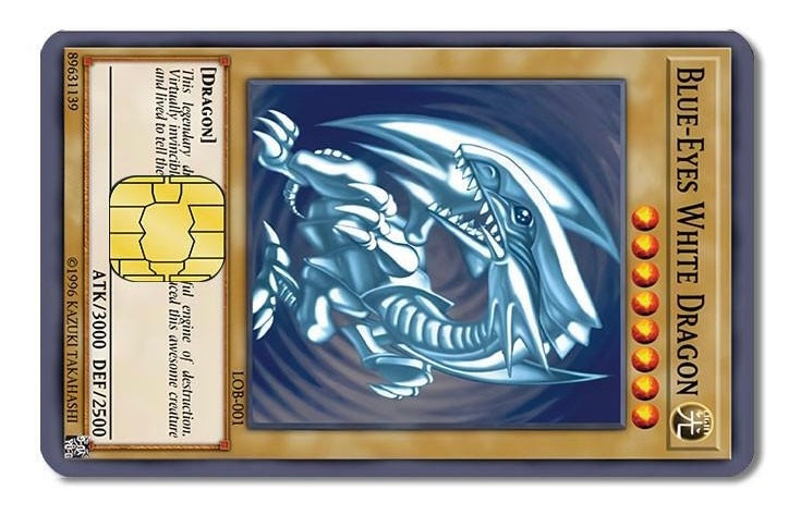 Yu-Gi-Oh! VISA Card Skin AZnewToys Yu-Gi-Oh! VISA Card Skin AZnewToys