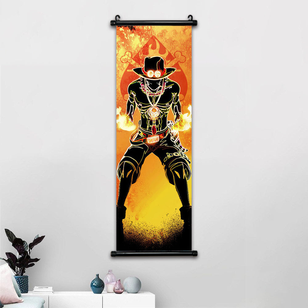One Piece Wall Scroll Poster
