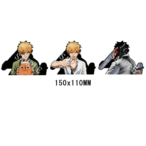 3D Sticker - Chainsaw Man