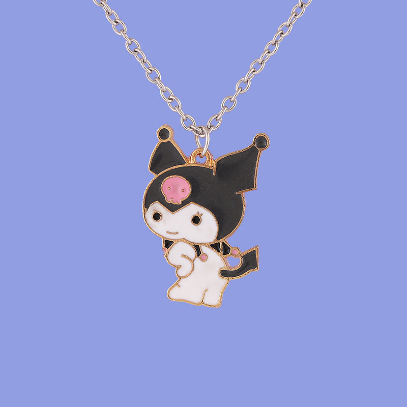 Sanrio: My Melody Kuromi Necklace