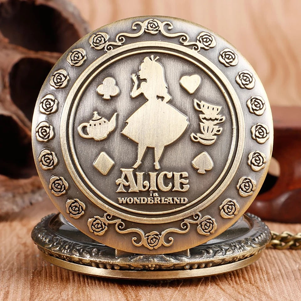 Alice In Wonderland Pocket Watch