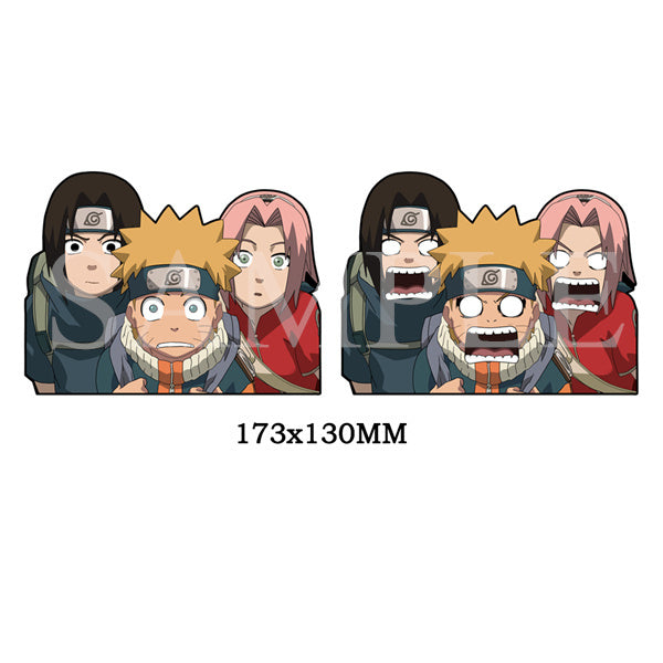 Pegatina 3D - Naruto