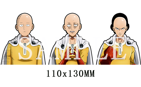 Pegatina 3D - One Punch Man