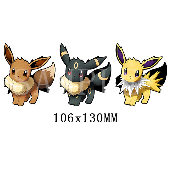 3D Sticker - Pokémon