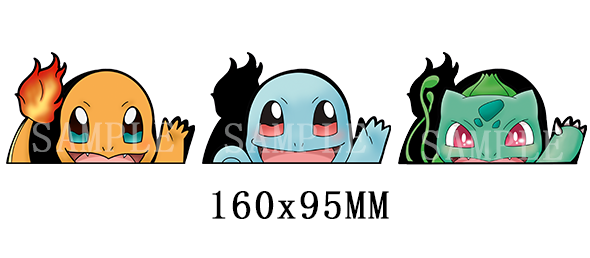 3D Sticker - Pokémon