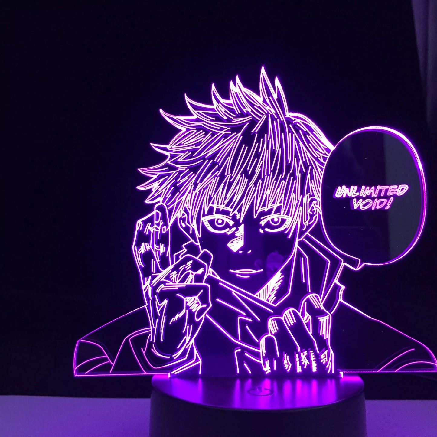 Lámpara 3D Acrílica Jujutsu Kaisen