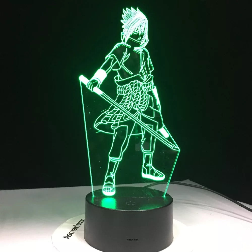 Lámpara 3D Acrílica Naruto