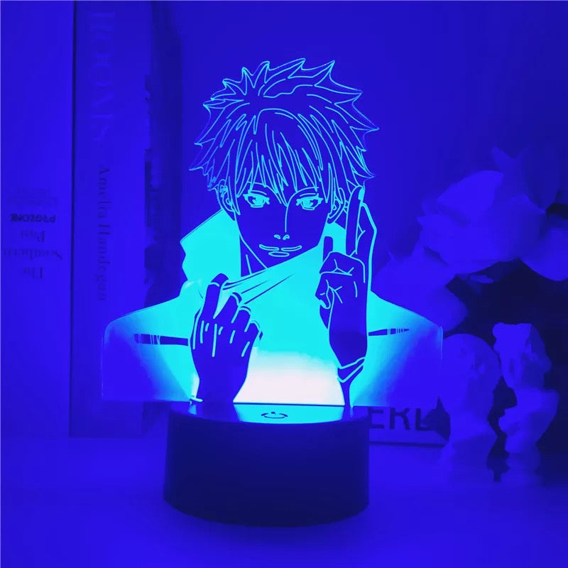 Lámpara 3D Acrílica Jujutsu Kaisen