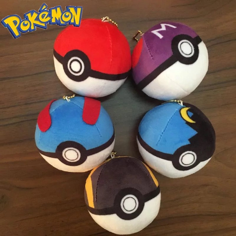 Pokémon: Pokéball Plush Keychain