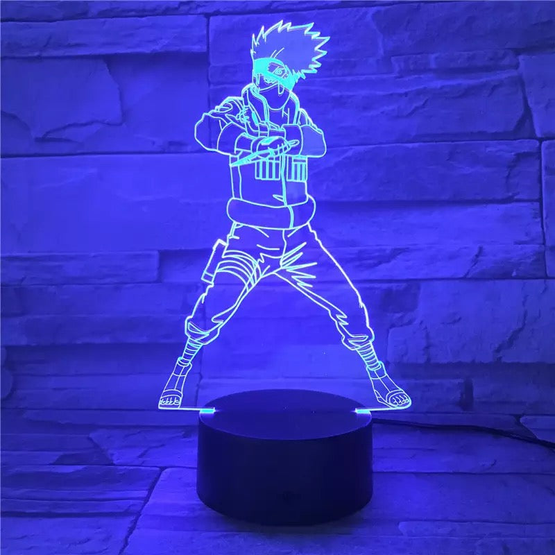 Lámpara 3D Acrílica Naruto