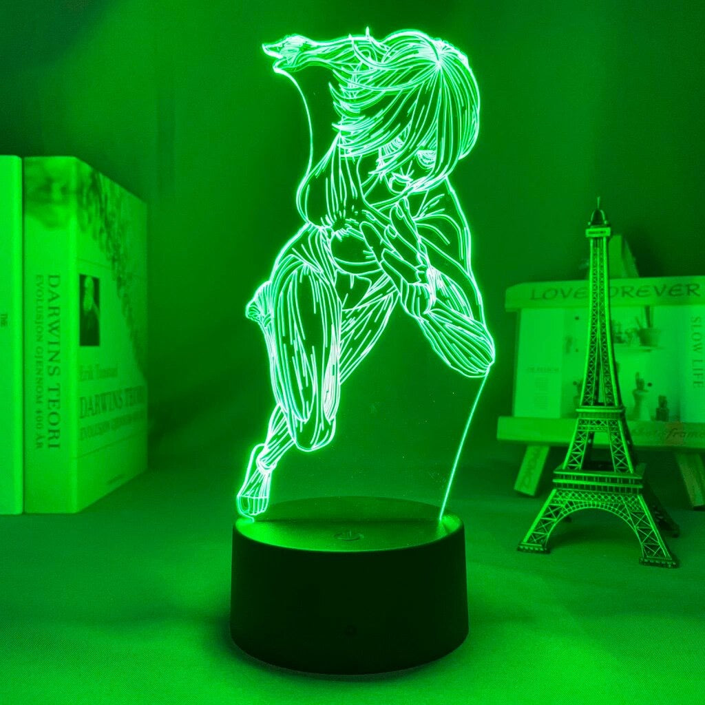 Attack On Titan 3D Acrylic Lamp