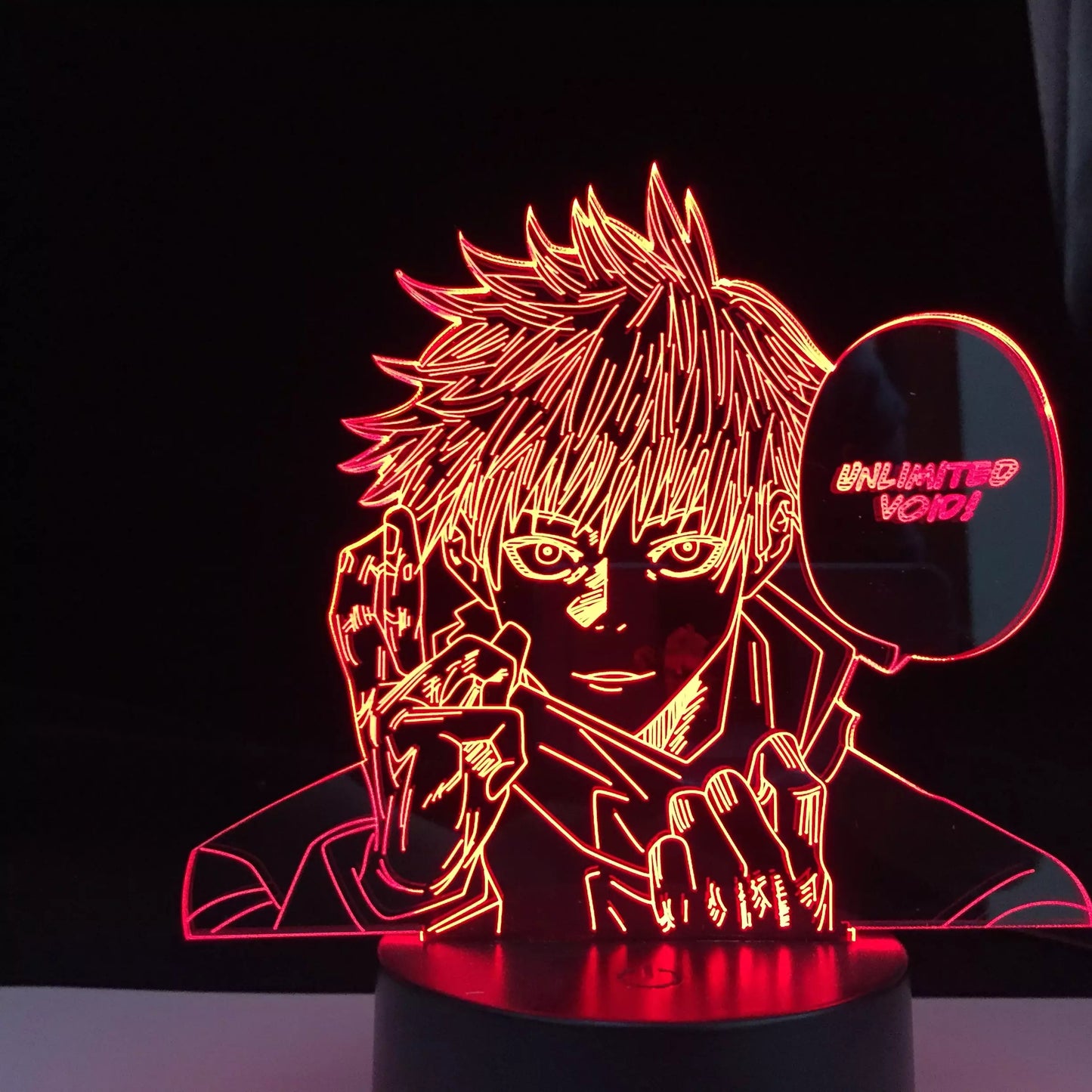 Lámpara 3D Acrílica Jujutsu Kaisen