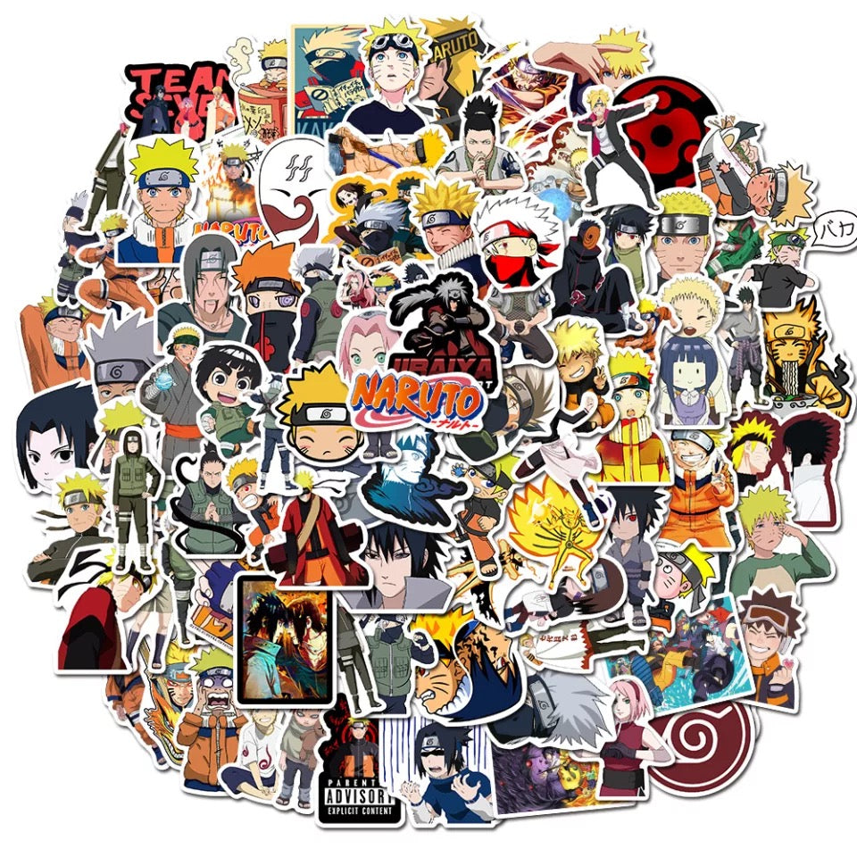 ¡Pegatinas! - Naruto Shippuden