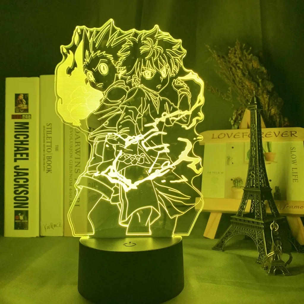 Hunter X Hunter Acrylic 3D Lamp