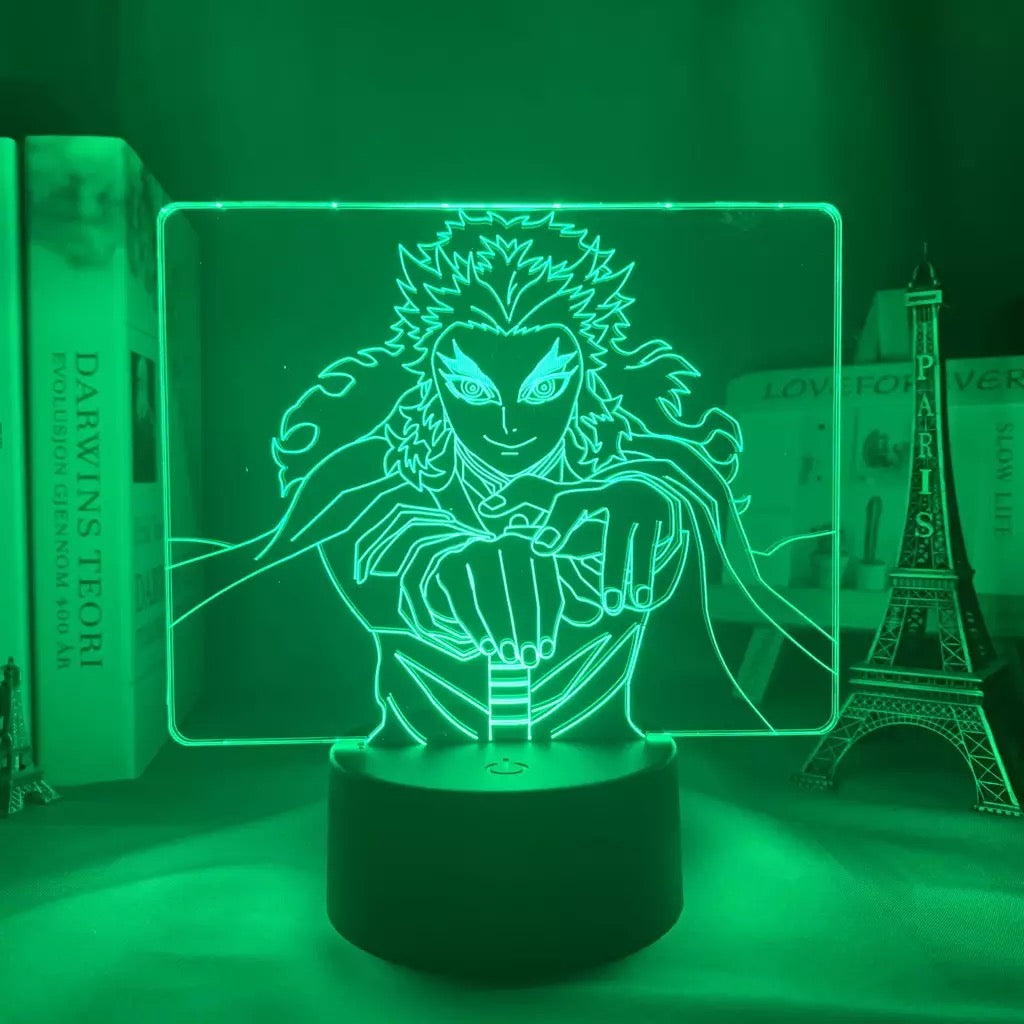 Lámpara 3D acrílica Demon Slayer