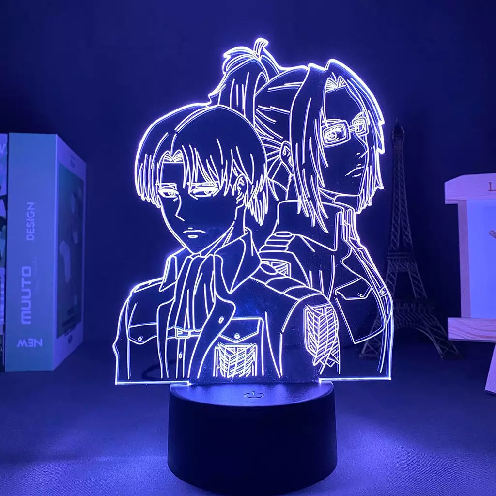 Attack on Titan 3D Lamp