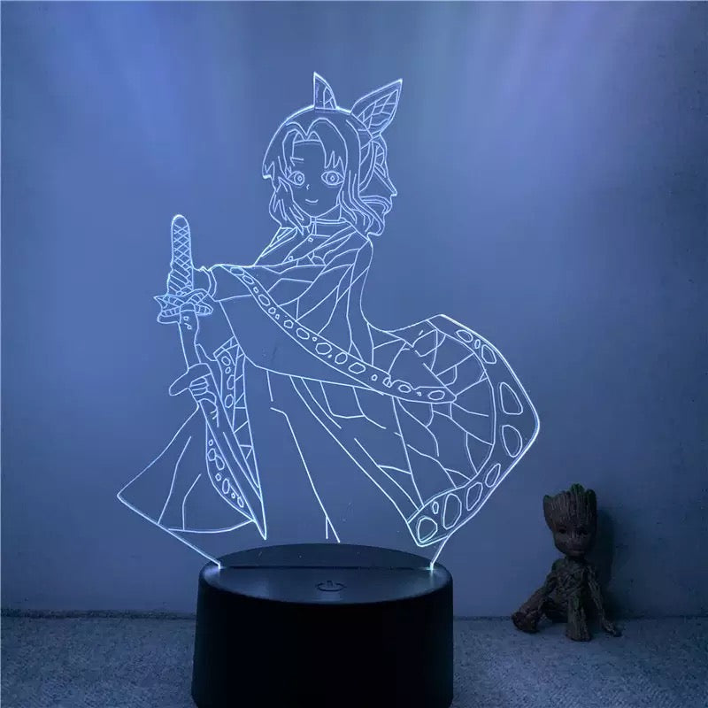 Lámpara 3D Demon Slayer