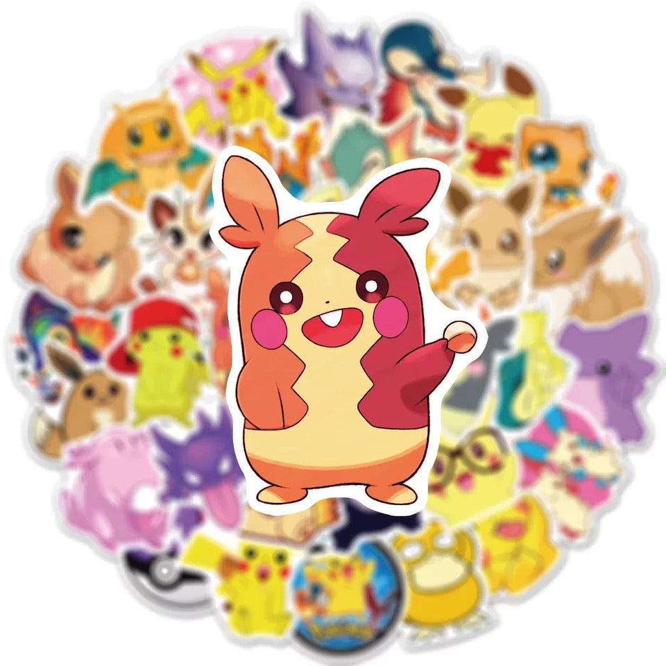 ¡Pegatinas! -Pokémon
