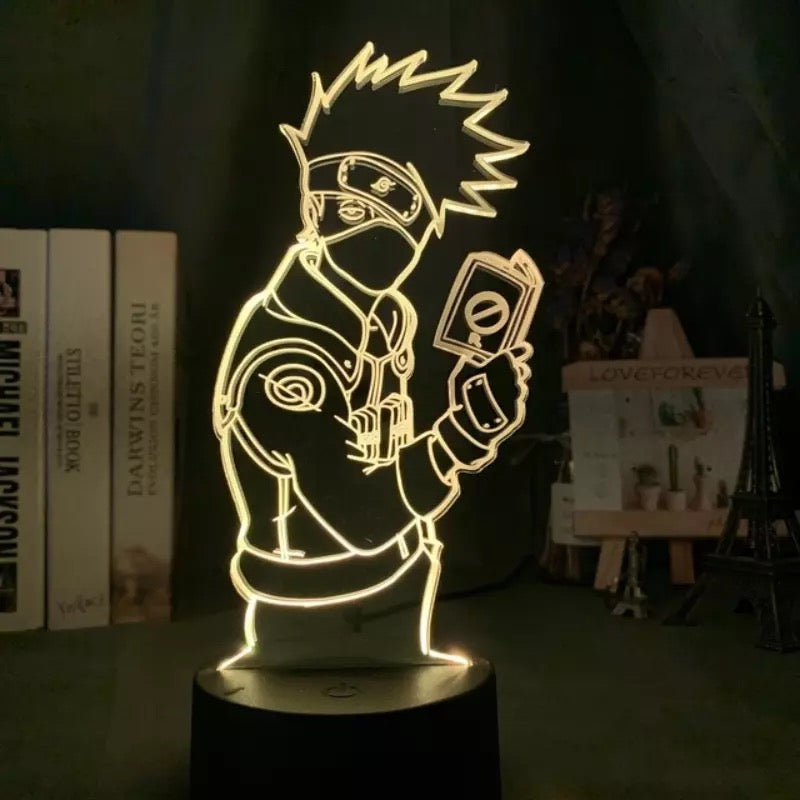 Lámpara 3D Acrílica Naruto