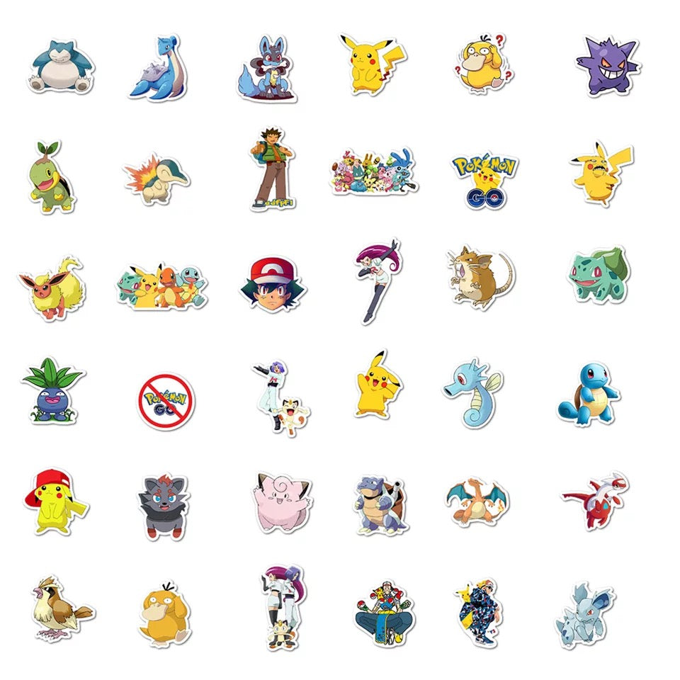 ¡Pegatinas! -Pokémon