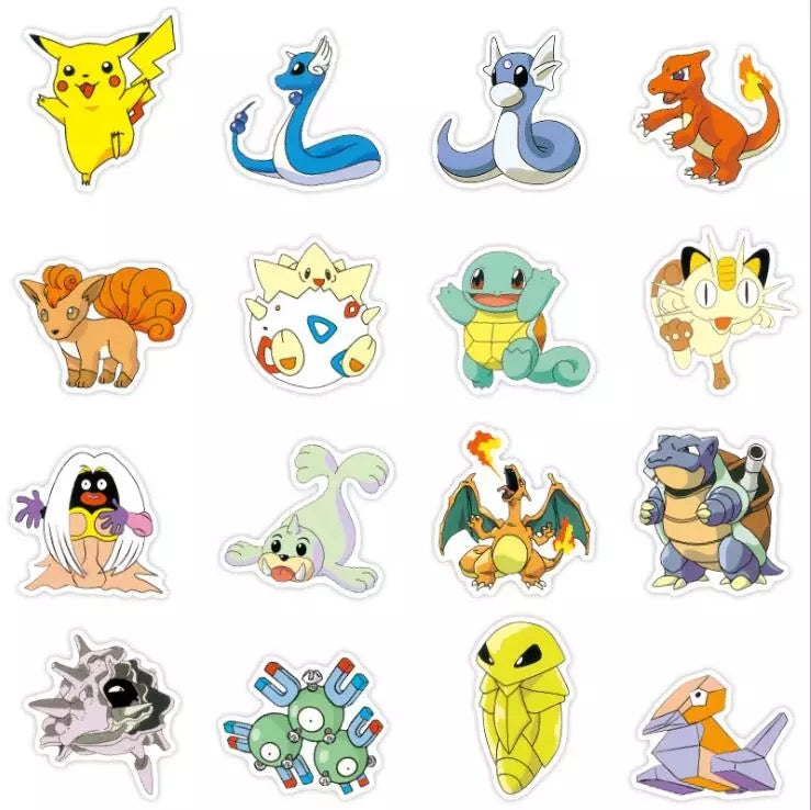 ¡Pegatinas! -Pokémon