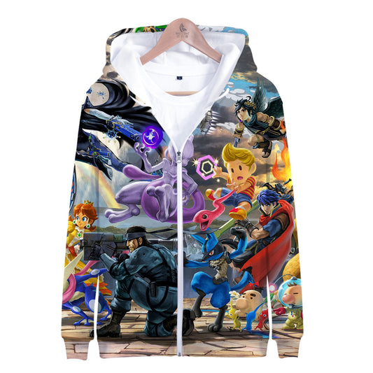 Sudadera con capucha Super Smash Bros.