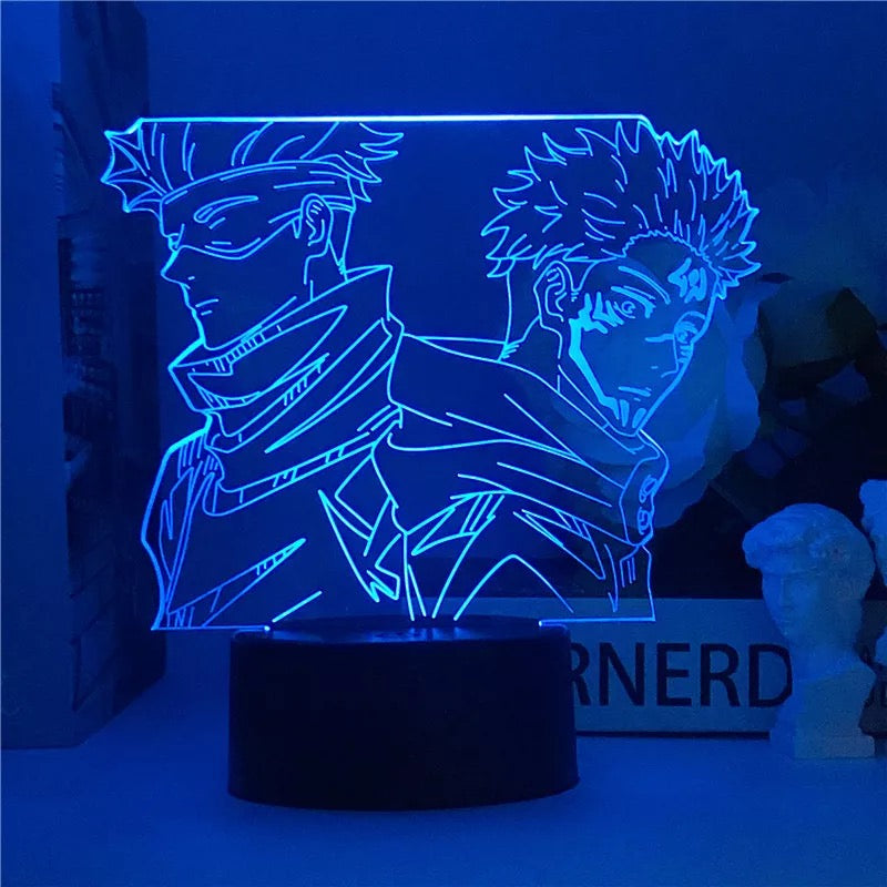 Lámpara 3D Acrílica Jujutsu Kaisen