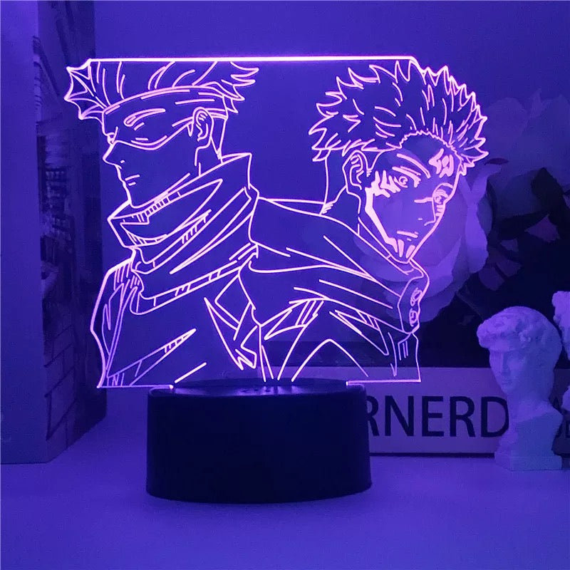 Lámpara 3D Acrílica Jujutsu Kaisen