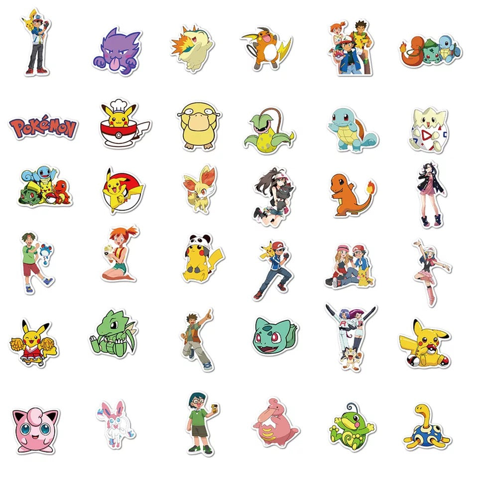 ¡Pegatinas! -Pokémon