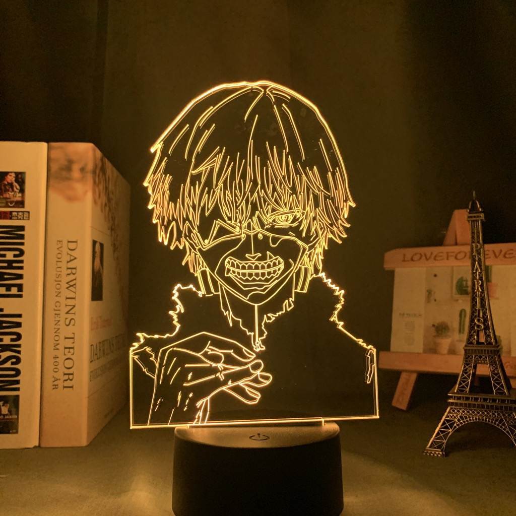 Lámpara 3D Ghoul de Tokio