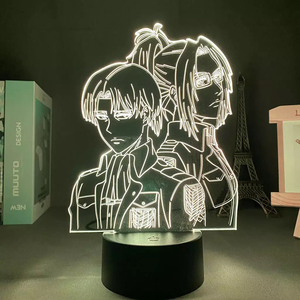 Attack on Titan 3D Lamp