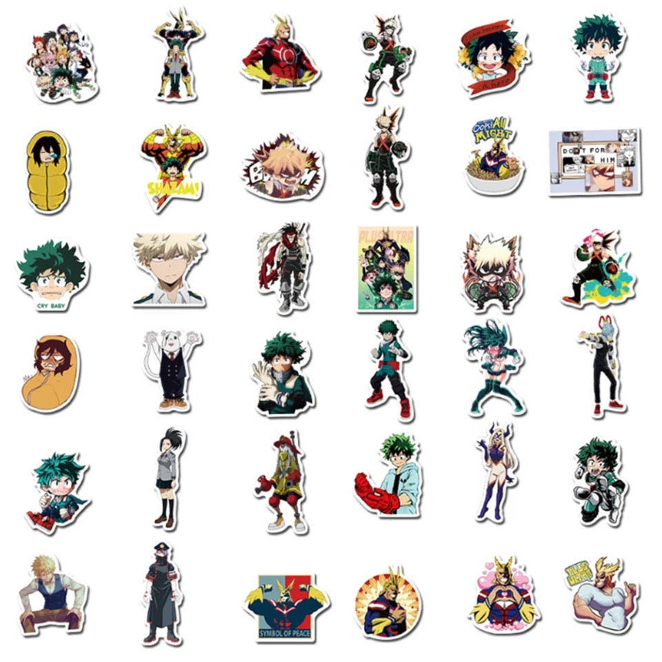 ¡Pegatinas! - Mi héroe Academia