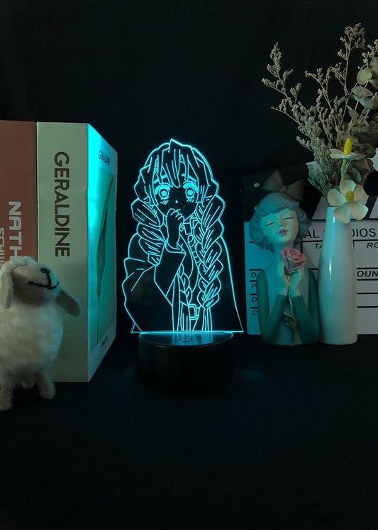 Lámpara 3D acrílica Demon Slayer