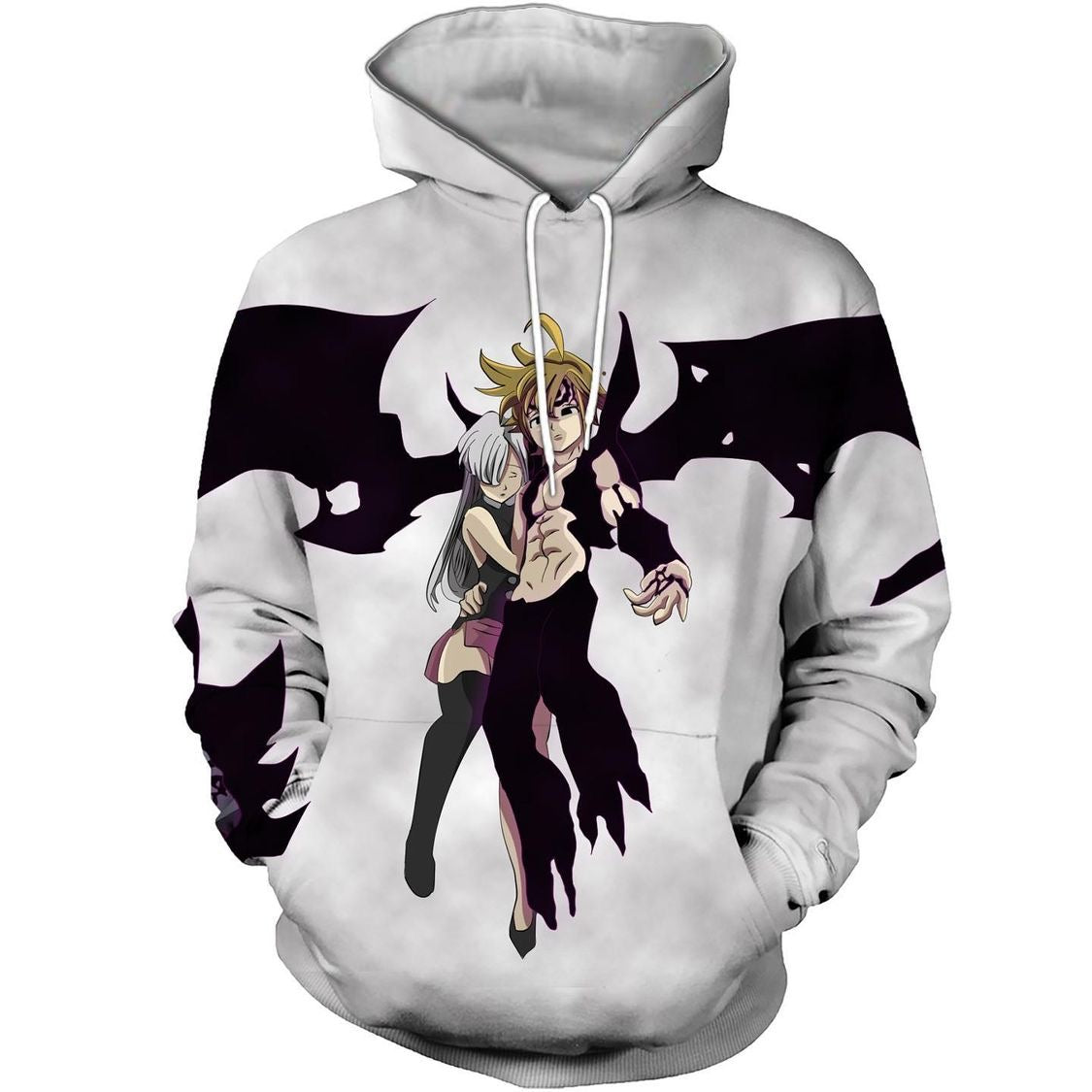 Sudadera con capucha de los siete pecados capitales