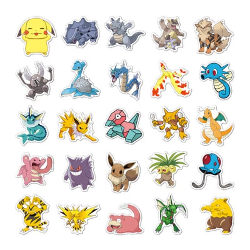 ¡Pegatinas! -Pokémon