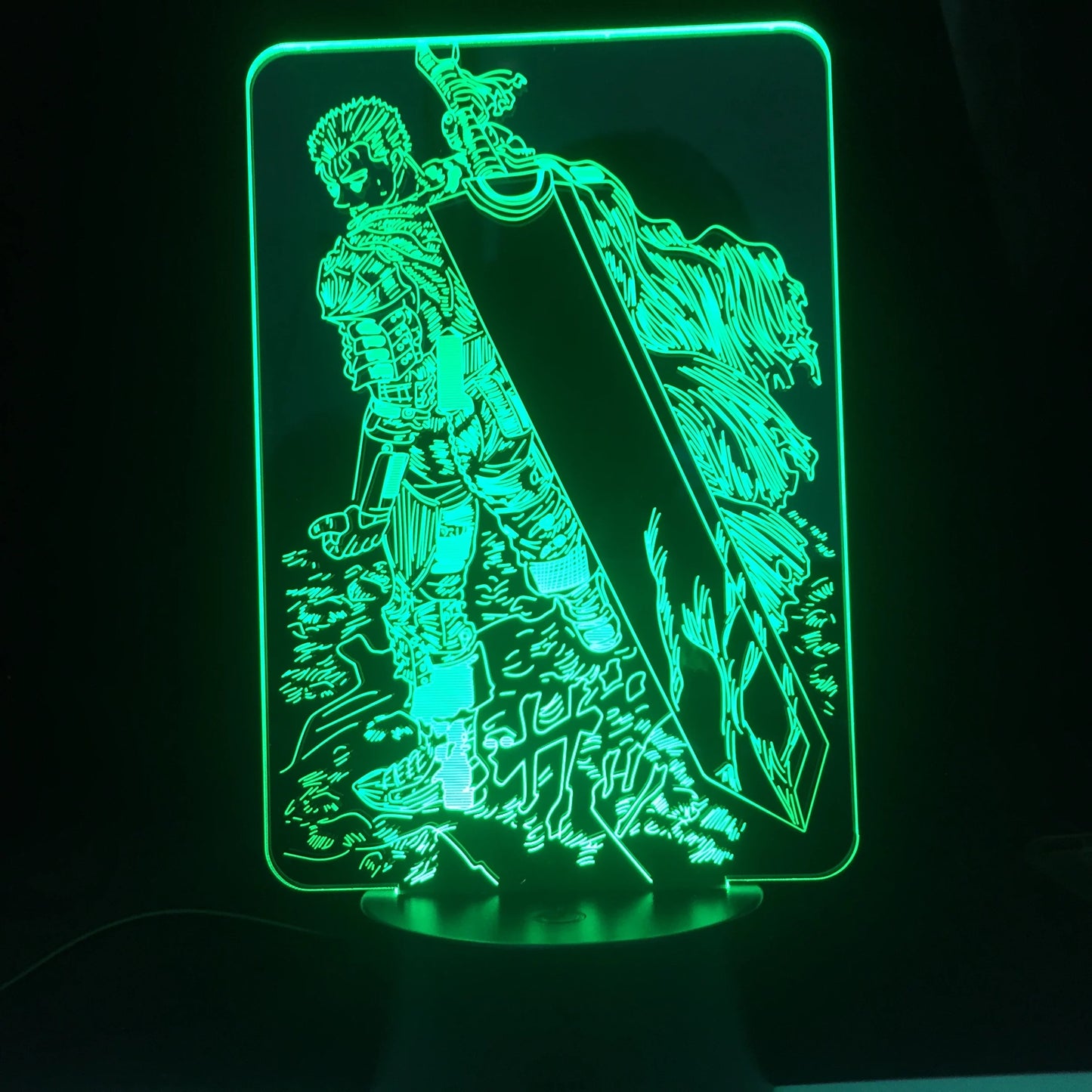 Berserk Acrylic 3D Lamp