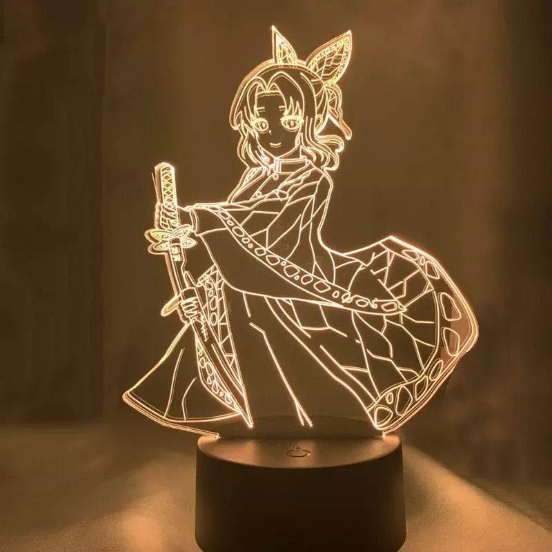 Lámpara 3D Demon Slayer